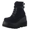 DemoniaCult - SHAKER52 Platform Boots - Black Product image